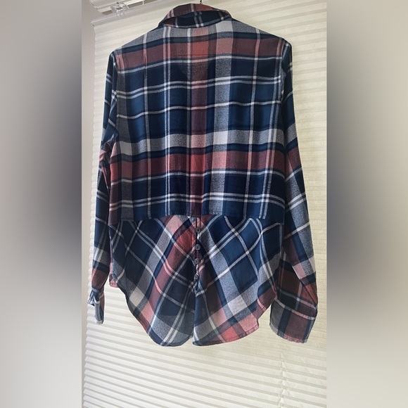Colourful Lucky Brand flannel button up. Size small. Excellent condition. - Picture 5 of 7